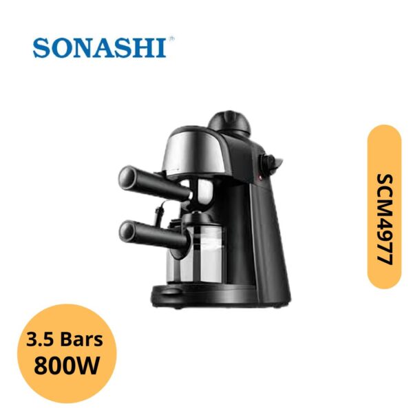 Cafetière Espresso 3.5Bars 800W Sonashi | SCM4977