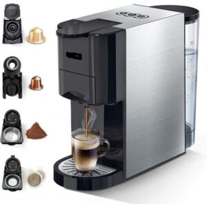 Cafetière Expresso Multi-Capsules 4En1 1450W 19 Bar SILVERCREST AC-513K
