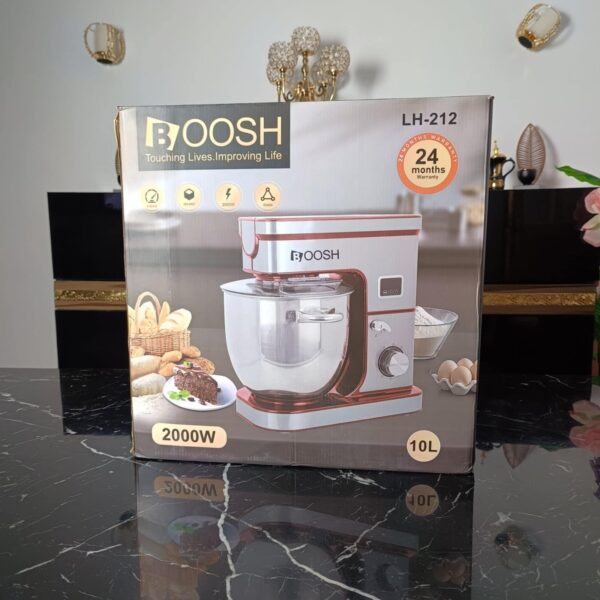 Pétrin inox 10L - 2000W - 06 Vitesses Boosh – Image 2
