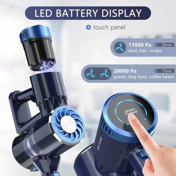 Aspirateur Balai Sans Fil 3en1- 180W SONASHI SVC-9033 – Image 7