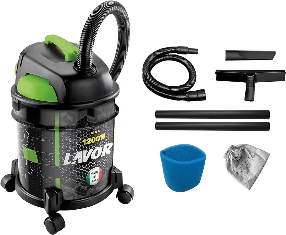 Aspirateur Eau Et Poussière 1200W 20 Litres LAVOR RUDY 1200 S