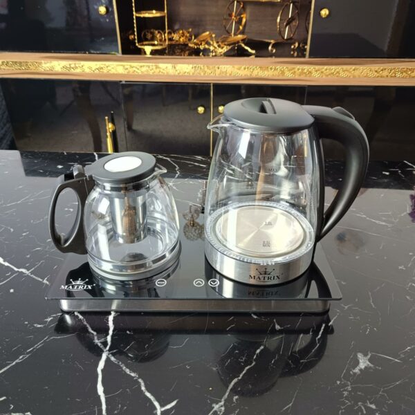 Bouilloire 2L + Théière en verre 1800 W Matrix MX-450 – Image 3