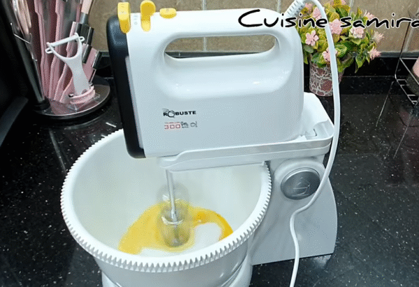 Batteur avec bol rotatif 300W Blanc Robuste T300