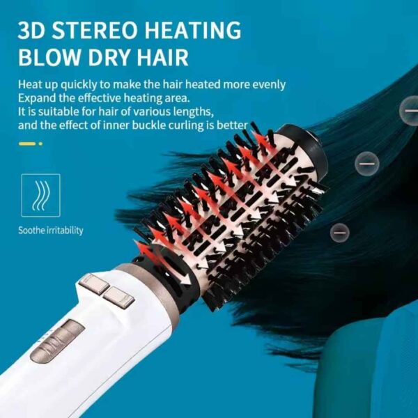 Brosse Sèche-cheveux 2in1 1600 W Ion Negatif Têtes Rotatives Kemei _KM‑8020 (1) amerdarek achats en ligne dz