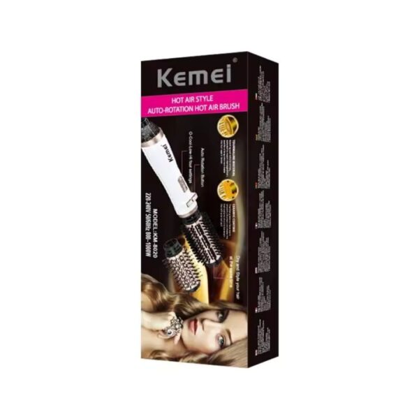 Brosse Sèche-cheveux 2in1 1600 W Ion Negatif Têtes Rotatives Kemei _KM‑8020 (2) amerdarek achats en ligne dzachats en ligne dz