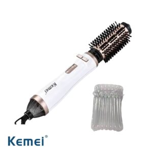 Brosse Sèche-cheveux 2in1 1600 W Ion Negatif Têtes Rotatives Kemei _KM‑8020 (2) luxemarket achats en ligne dz