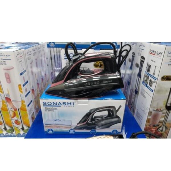 Fer à Repasser Vapeur 2200W Semelle Céramique Sonashi | SI-5089C – Image 2