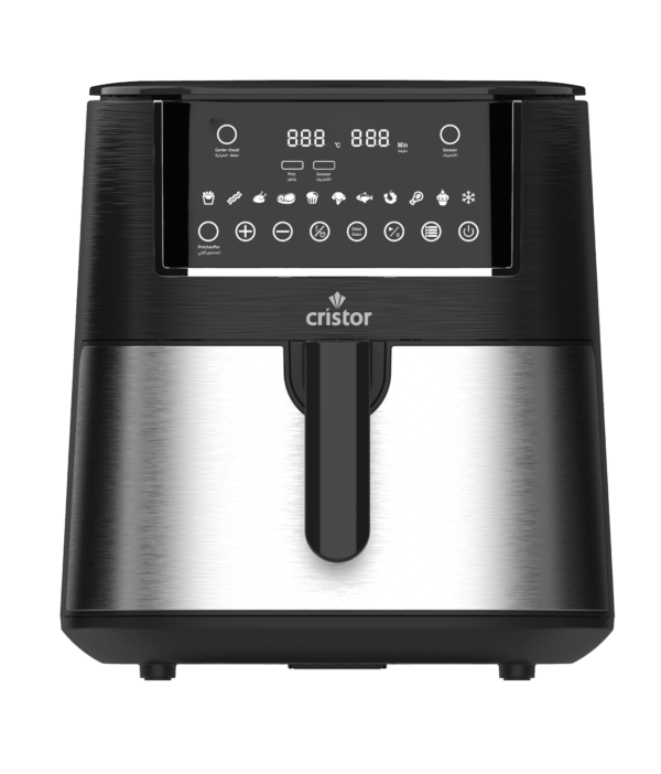 Air Fryer inox Digital 7.2L -1650W CRISTOR KFA651XN