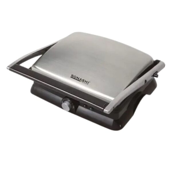 Panineuse & Appareil à Sandwichs 2000W Inox 240V Sonashi_ SGT-852