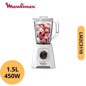 Blender electrique 450W 1.5L Moulinex| LM2C3110