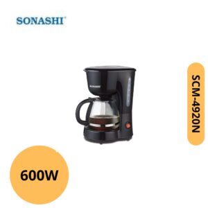 Cafetière Électrique 6 Tasses 600W Sonashi | SCM-4920N