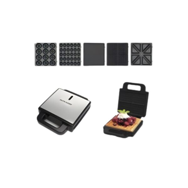 Panineuse & Gaufrier 7en1 1400W SONASHI | SSM-881 – Image 2