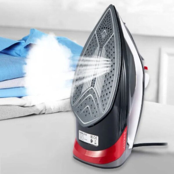 Fer à Repasser à Vapeur 2200W Semelle en céramique 350ml Sonashi | SI-5085C