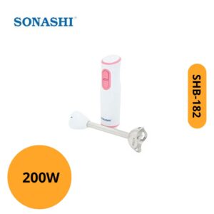 Bras mixeur 200W Acier inoxydable 2 vitesses SONASHI | SHB-182
