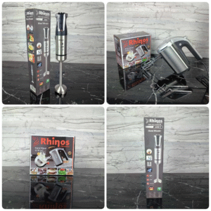 Pack de cuisine Rhinos ( Bras Mixeur inox 04 Lames 2000W + Batteur inox 600W )