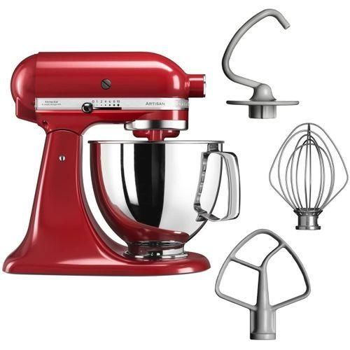 KitchenAid Artisan Pétrin Empire 4,8L 300W Rouge 2