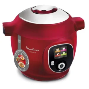 MOULINEX CE85B510 Multicuiseur intelligent COOKEO+ 6 L - 180 recettes préprogrammées - 1600W - 6 modes de cuisson - Rouge algerie achat en ligne