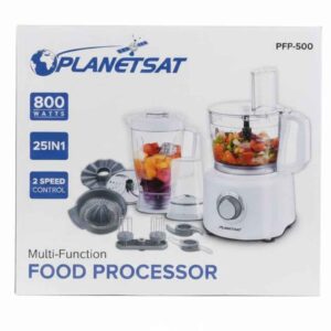 Robot Culinaire Multi-Fonction 25en1 800W PLANETSAT | PFP-500