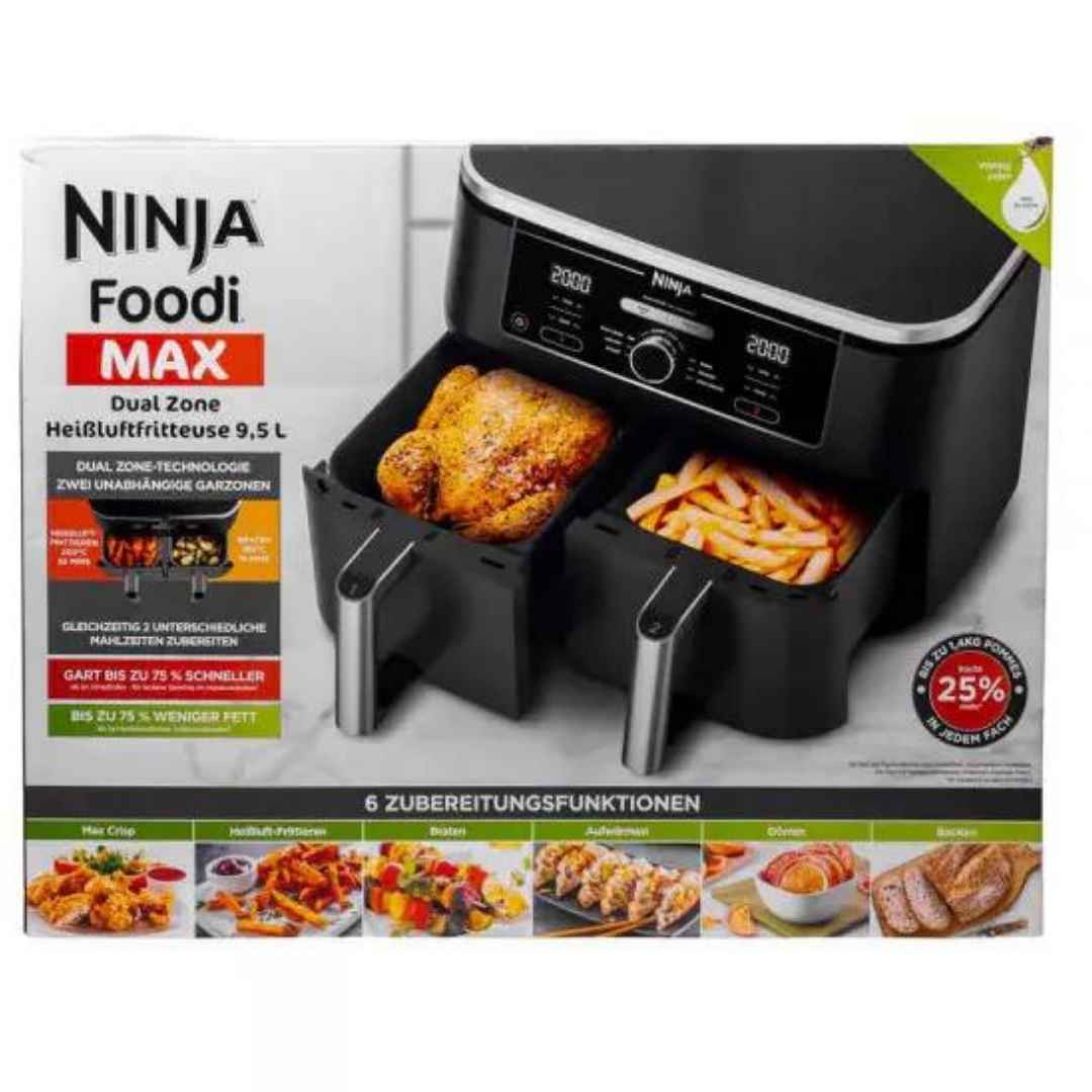 Air Fryer FOODI MAX Double Bac 9,5L 2500W Ninja | AF400EU – Image 3