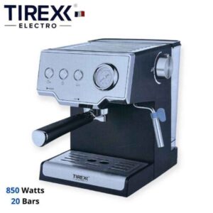 Machine à Café Expresso – Café Moulu + Cappuccino – 20 Bars – 850W – 1.6L – TIREXX | CAF1000