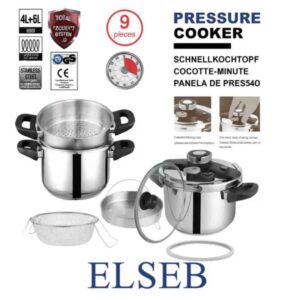 Cocotte Minute 4L+6L– 9 Pièces ELSEB achat enligne algerie