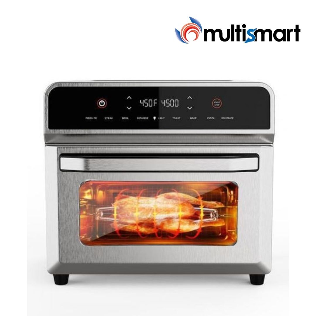 Four et Airfryer Digital Programmable Ventilé 1800W 24L Multismart MS-AO2242