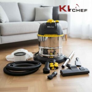 Aspirateur 2en1 Sèche et Humide +Souffleur 1200W 20L Kitchef | KT-7580