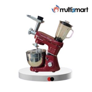 Pétrin multifonction 7L 6 Vitesses + hachoir à viande +blender en verre Multismart | MS-SM8307