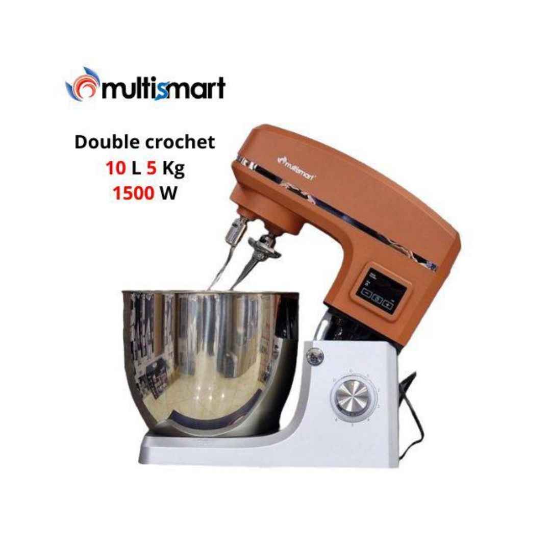 Pétrin Double Crochet 1500W 10L Multismart | MS-SM2410