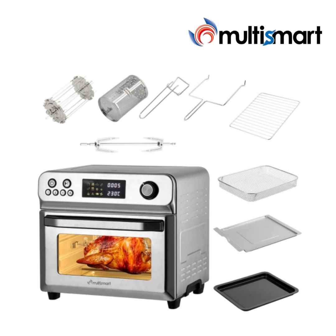 Four et Friteuse Programmable Ventilé 1800W 22L MULTISMART MS-AO2241 achat enligne algerie