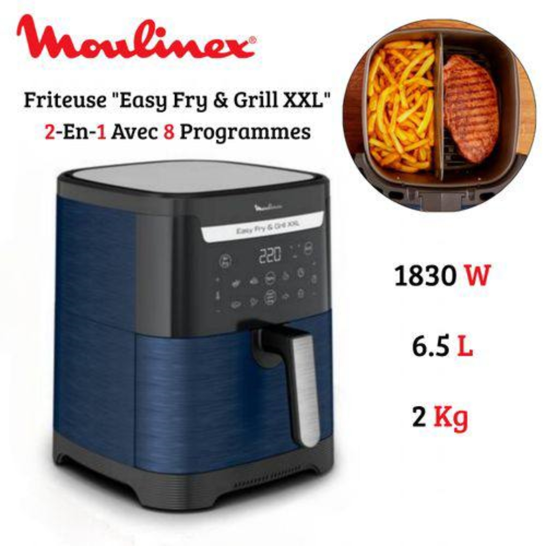 AIR FRYER Easy Fry And Grill XXL 6.5l 8 Programmes Moulinex-EZ801420