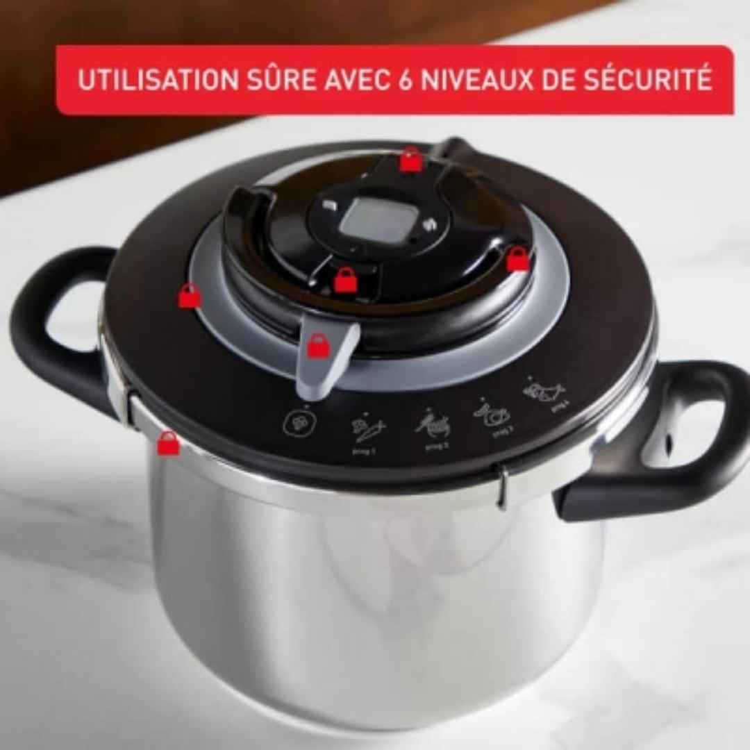 COCOTTE MINUTE SEB CLIPSO 10L CHEF PLUS P4551500