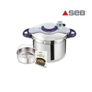 Cocotte minute 7.5L CLIPSOMINUT PERFECT violet Induction + Livre 100 recettes Seb | P4624800 achat enligne algérie