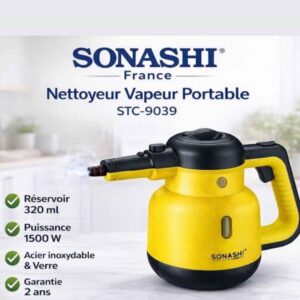 Nettoyeur à vapeur 1500W 14 accessoires cable 3m SONASHI STC-9039