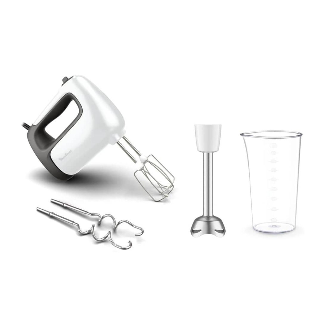 Batteur 3 En 1 500W 5 Vitesses + Turbo Moulinex | HM462110