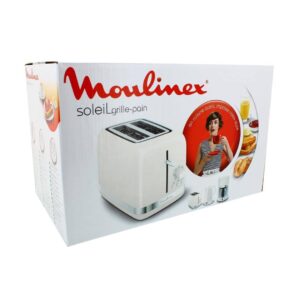Grille-Pain 2 Fentes 850W 7 Niveaux de Dorage Moulinex soleil | LT300A10